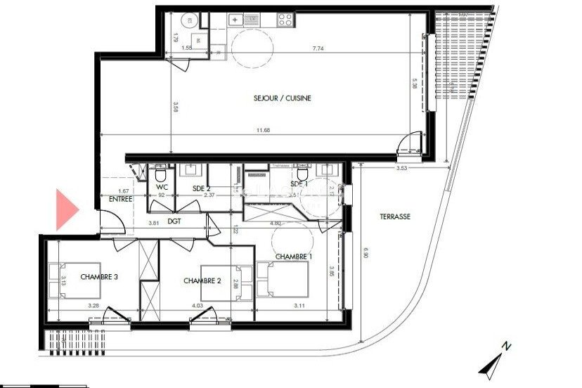 Apartment in Saint-Cyprien, Occitania, France 4 - 15317554