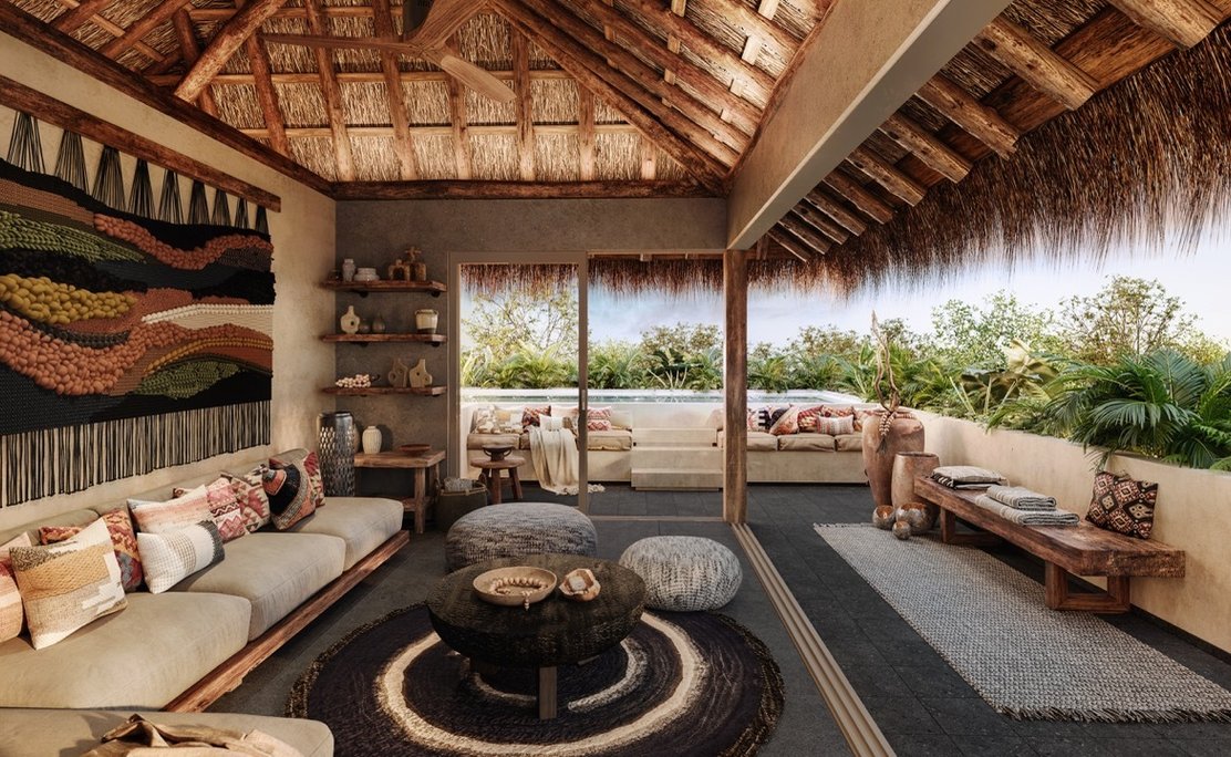 Luxury penthouse in the middle on the mayan jungle for investment in tulum 1