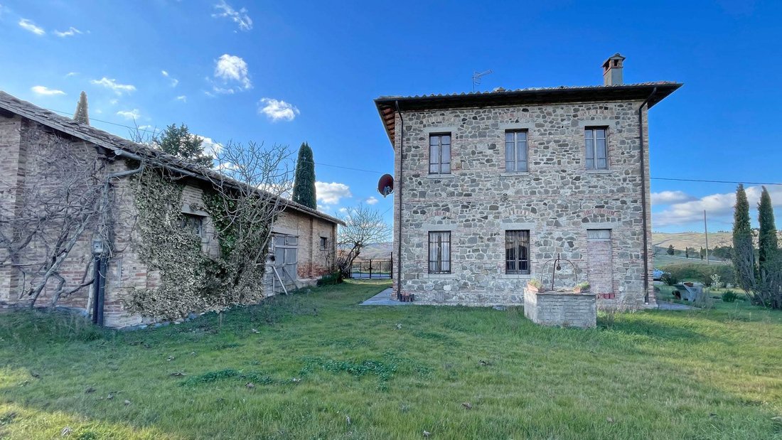 Casa de Campo en Pienza, Toscana, Italia 1 - 15324353