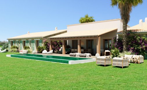 Land in Petra, Balearische Inseln, Spanien 1