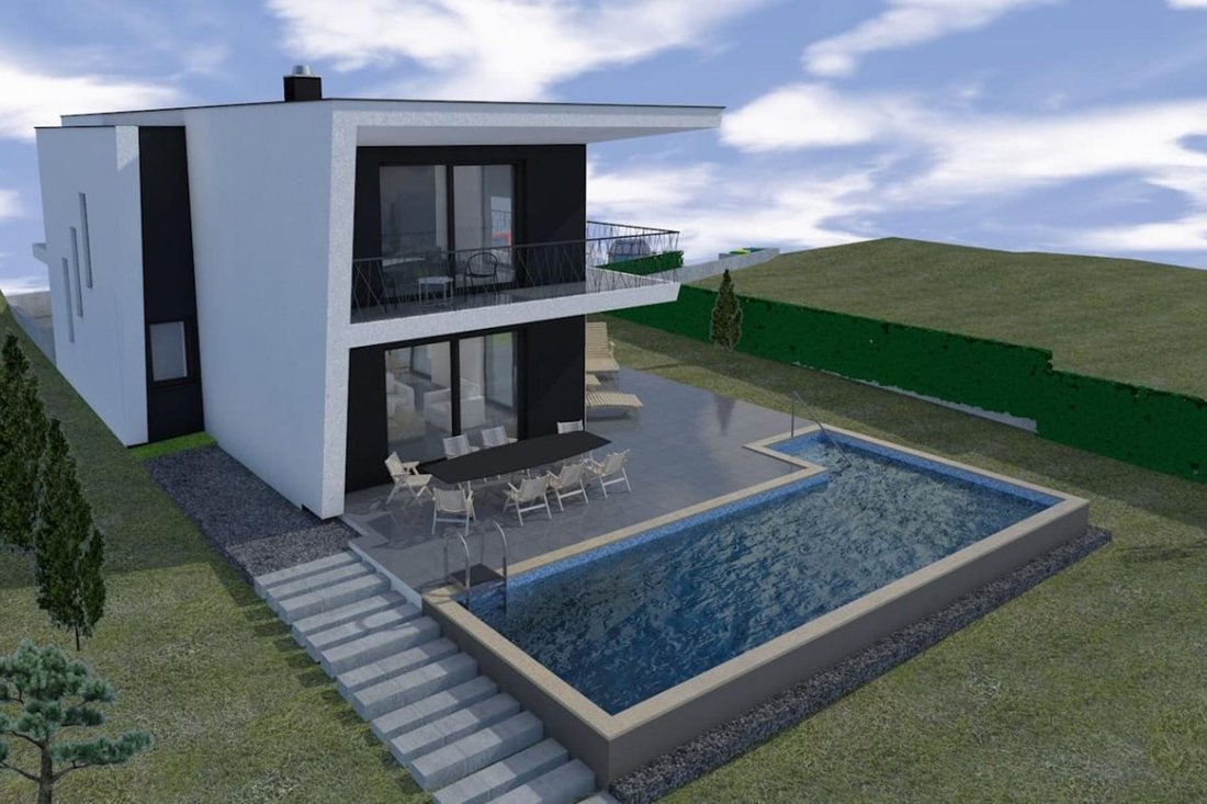 Villa in Baderna - Mompaderno, Istria County, Croatia 2 - 15345120