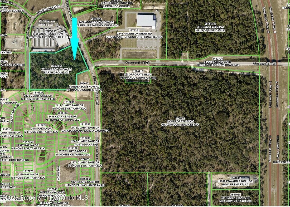 Terrain à Spring Hill, Floride, États-Unis 2 - 15337980
