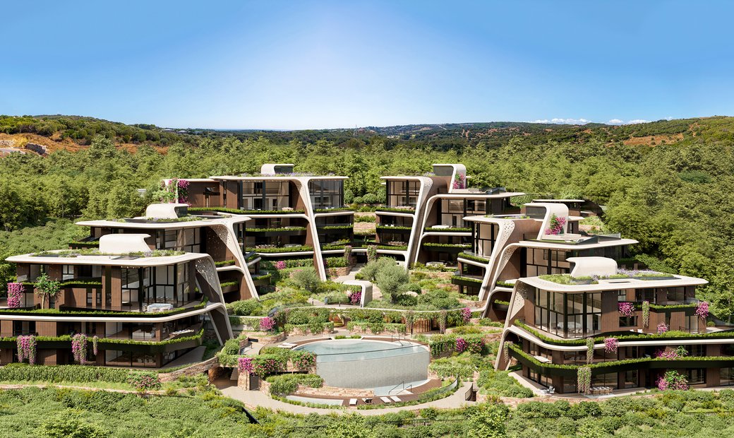 View of Ecological Residential In A Privileged Natural In Sotogrande, Andalusia ...