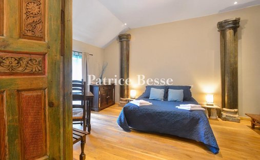 An Vast 18th Century Mansion And Its Neo Romanesque Indoor Chapel And Outbuildings In The