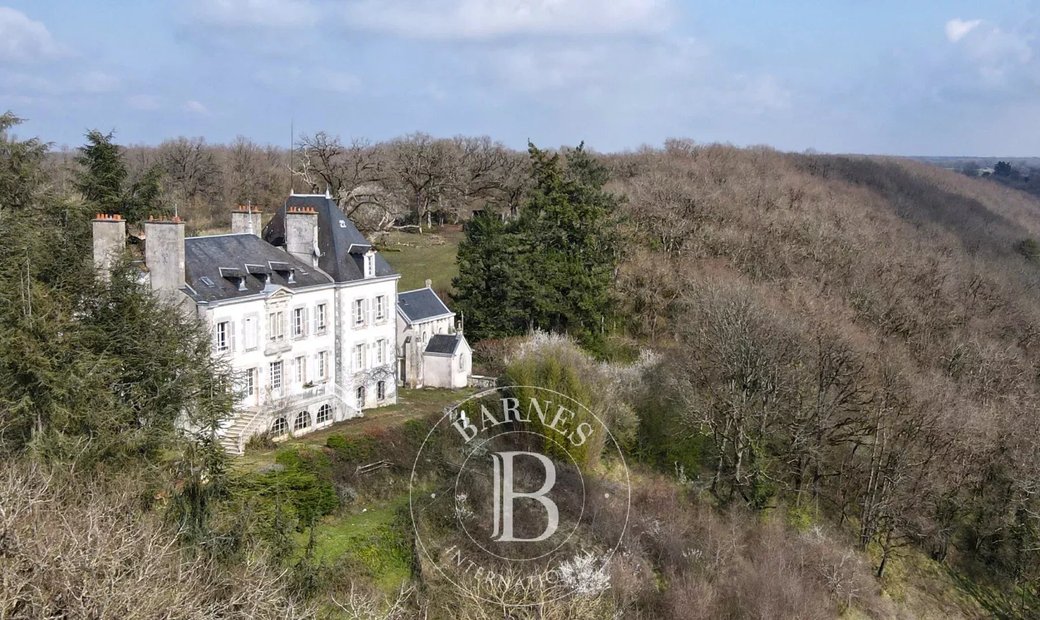 Brenne Chateau With Incredible Views Over The Creuse Valley