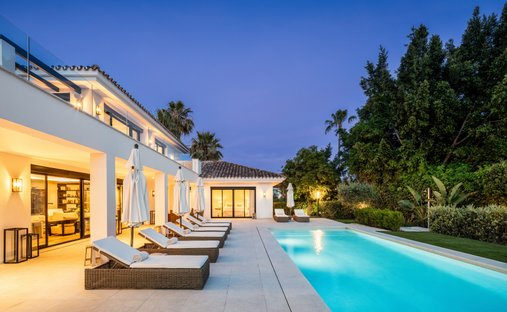 Villa en Playa Puerto Banús, Marbella, España 1