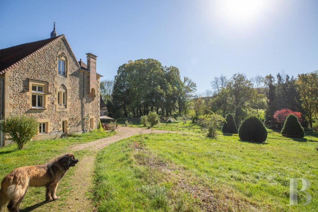 Whispers of Burgundy: An 18th-Century Manor by the River’s Song
