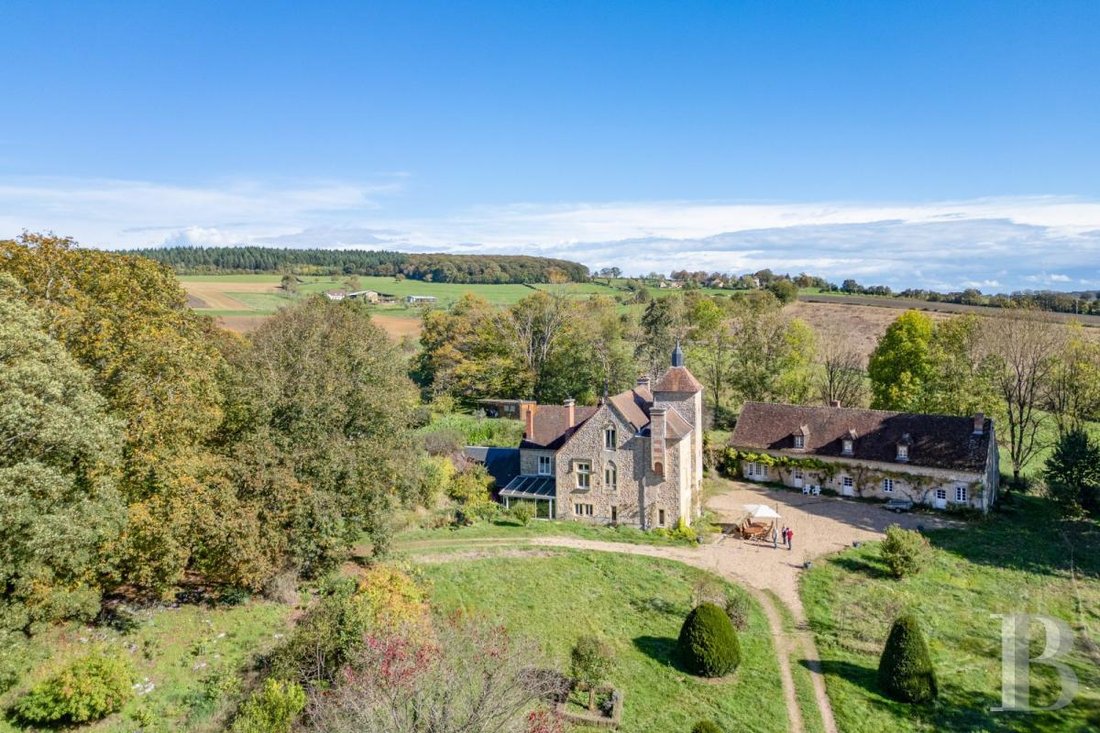 Whispers of Burgundy: An 18th-Century Manor by the River’s Song
