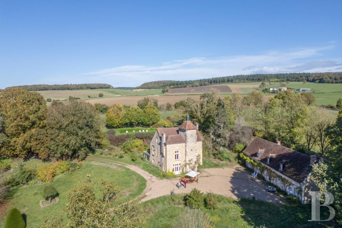 Whispers of Burgundy: An 18th-Century Manor by the River’s Song
