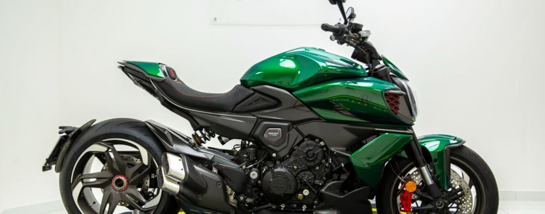 Motorcycle in Parma, Emilia-Romagna, Italy 2 - 15049823