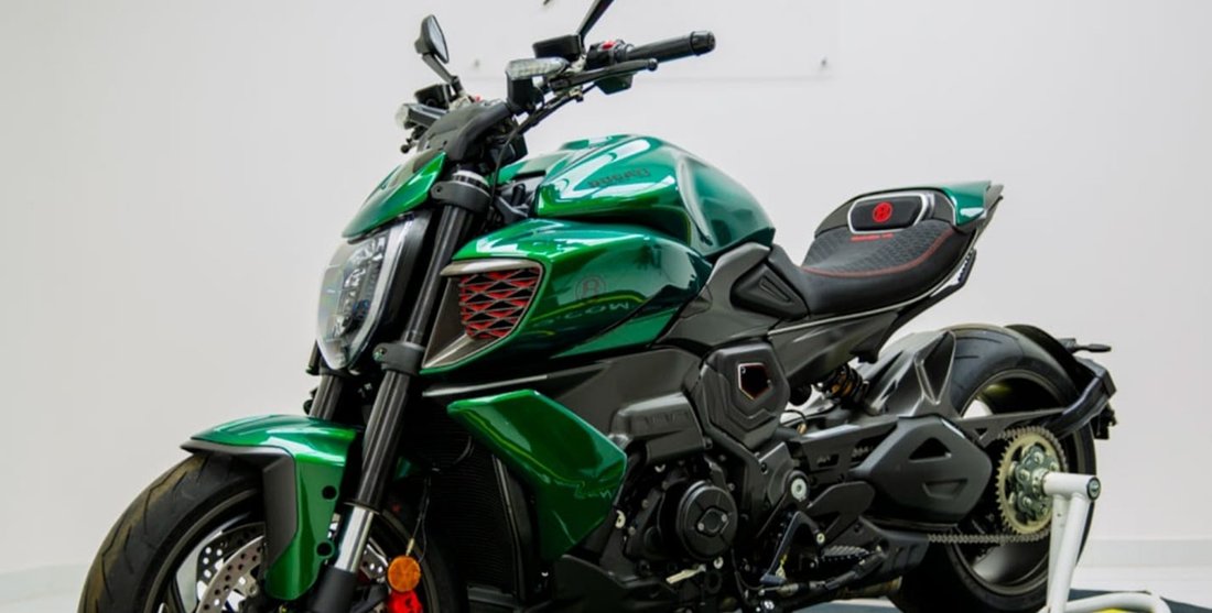 Motorcycle in Parma, Emilia-Romagna, Italy 1 - 15049823