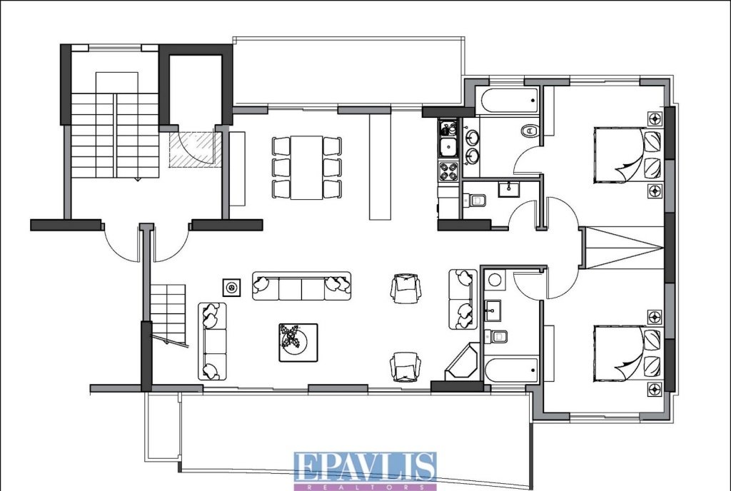 Apartment in Glyfada, Attica, Greece 4 - 15370352