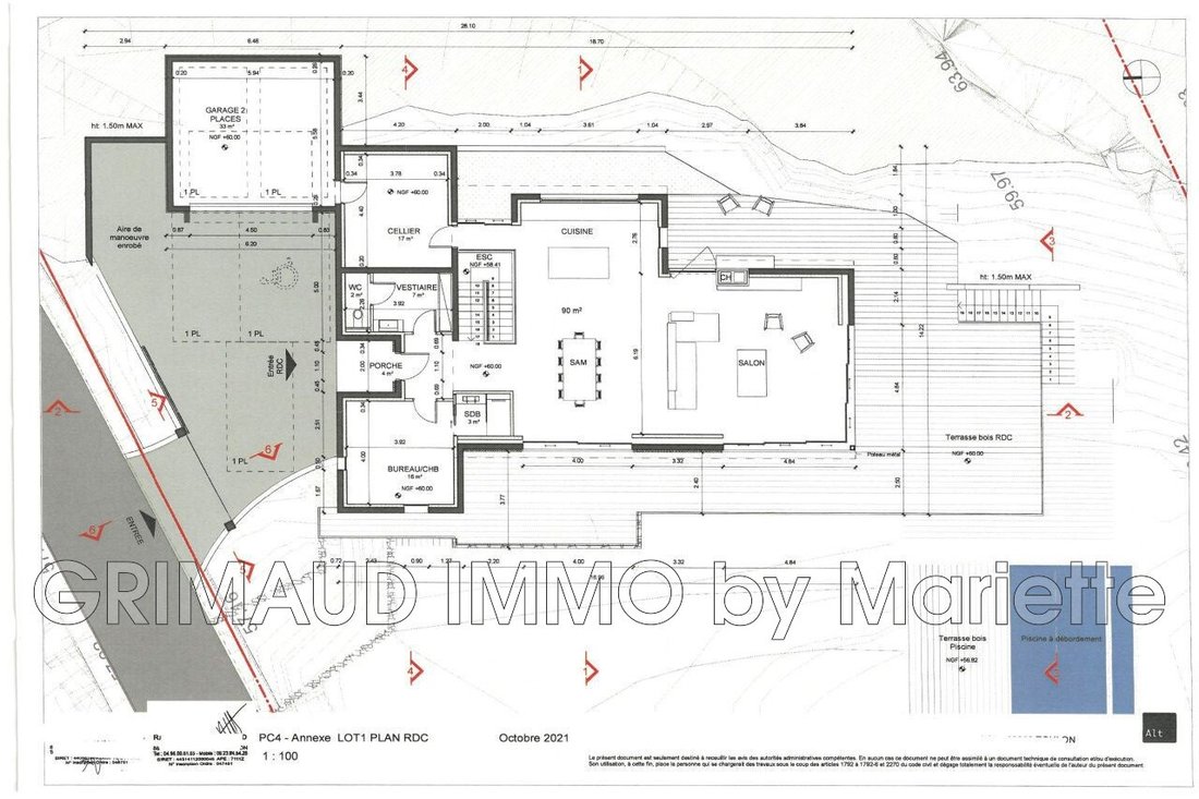 Land in Grimaud, Provence-Alpes-Côte d'Azur, France 5 - 15373244