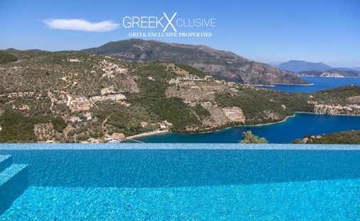 Villa en Lefkada Commune, Peloponnese, Western Greece and the Ionian, Grecia 1