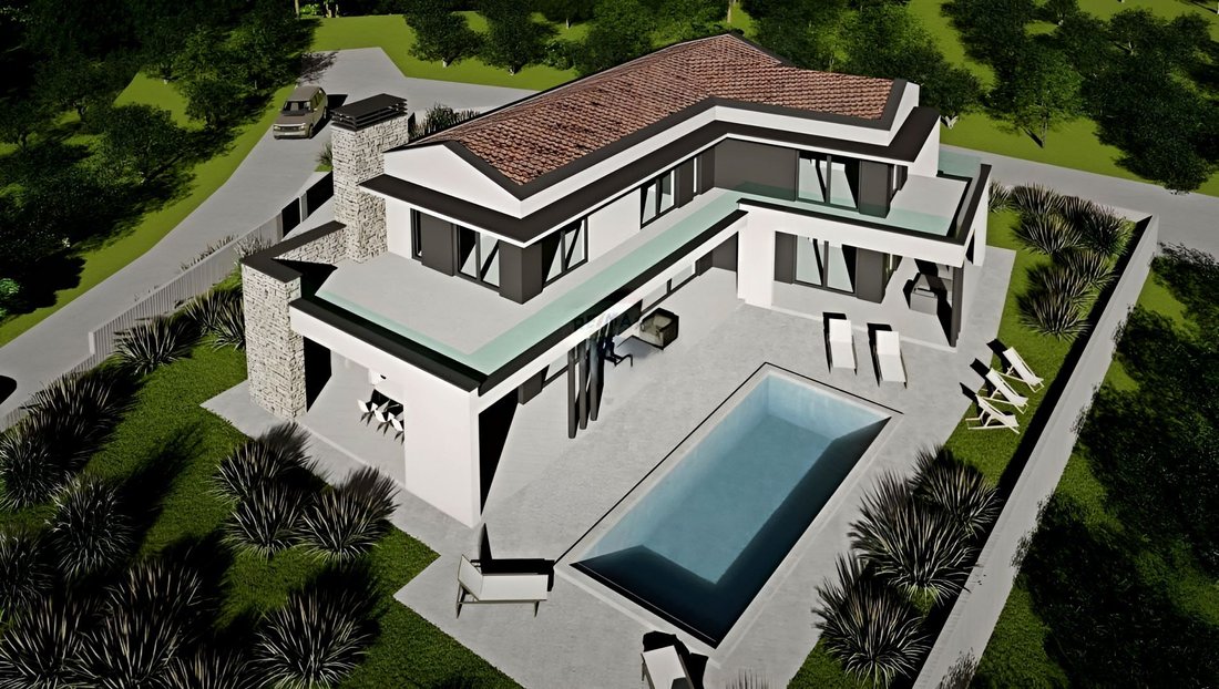 Villa in Marcana, Istria County, Croatia 1 - 15253376
