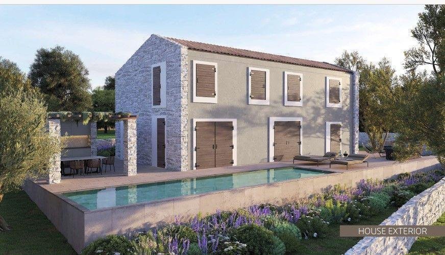 Villa in Oprtalj, Istria County, Croatia 1 - 14008517