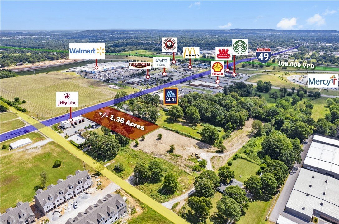 Land in Tontitown, Arkansas, United States 1 - 15383709