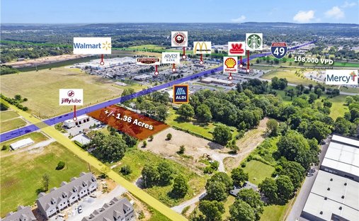 Land in Tontitown, Arkansas, United States 1
