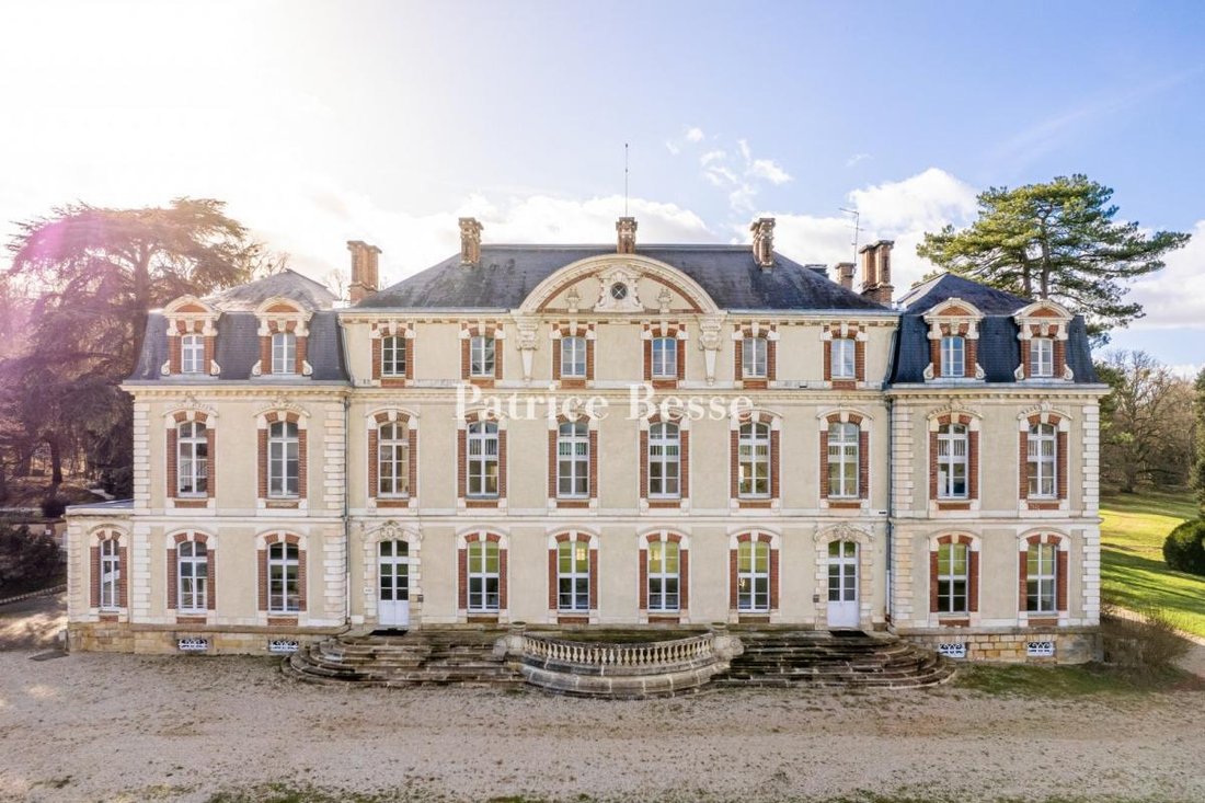 Whispers of Gâtinais: An 18th-Century Château Crowned in Light