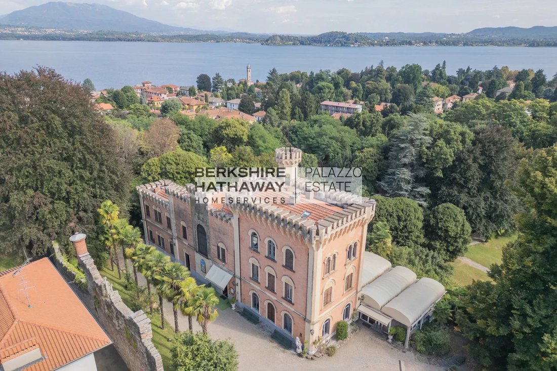 Whispers of Elegance: A 1778 Lakeside Castle in Piedmont’s Embrace