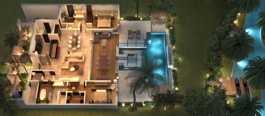 Villa in Cap Malheureux, Rivière du Rempart District, Mauritius 1 - 15390541