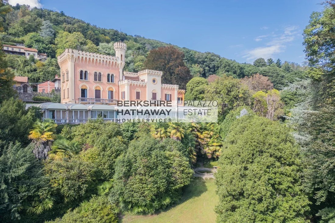 Whispers of Elegance: A 1778 Lakeside Castle in Piedmont’s Embrace