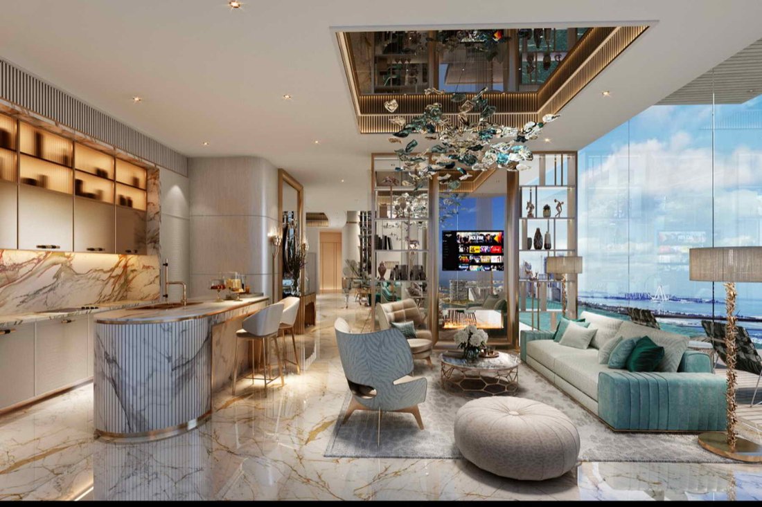 Apartment in Dubai Harbour, Dubai, United Arab Emirates 5 - 15393337