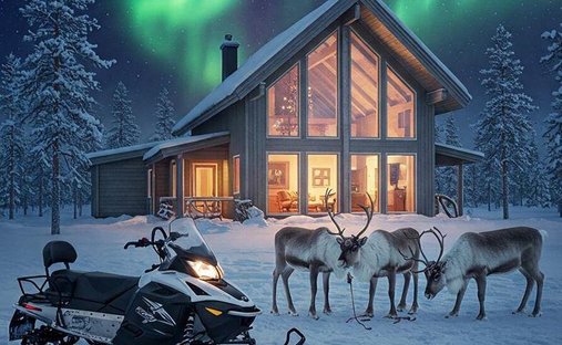 Villa en Inari, Laponia finlandesa, Finlandia 1
