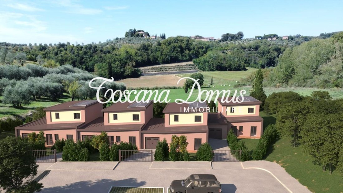 A Tuscan Dream Unfolds: Your Modern Villa in Siena’s Golden Hills