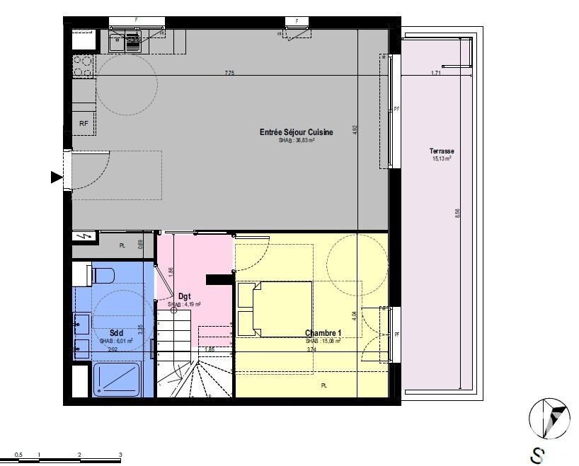 Apartment in Châteauneuf-Grasse, Provence-Alpes-Côte d'Azur, France 5 - 15402558