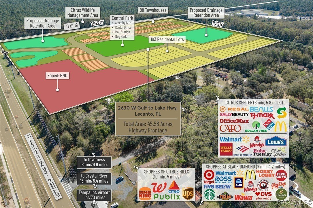 Land in Lecanto, Florida, United States 4 - 15151520