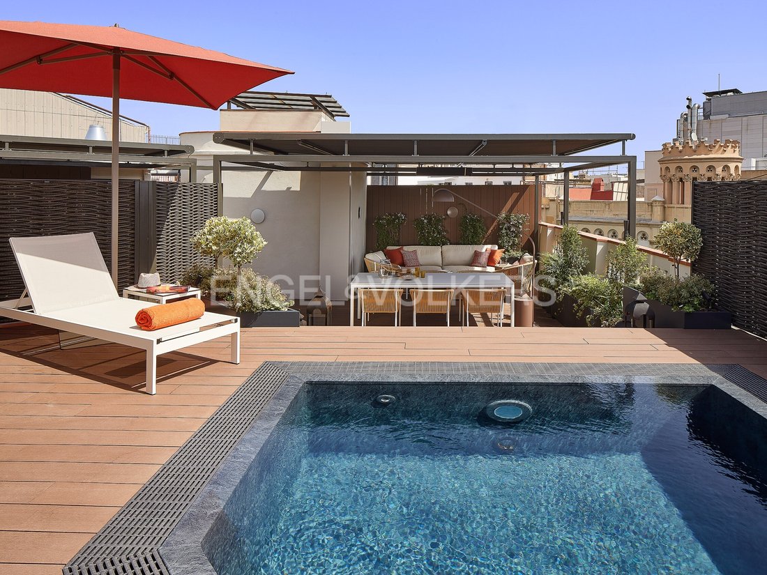 Penthouse in Eixample, Barcelona, Spain 1 - 14741915