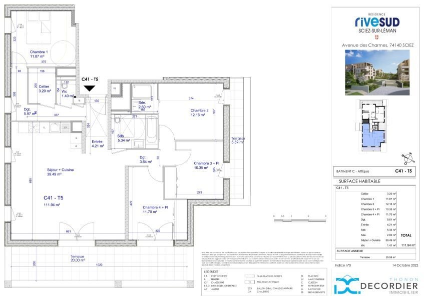 Apartment in Sciez, Auvergne-Rhône-Alpes, France 2 - 15405191