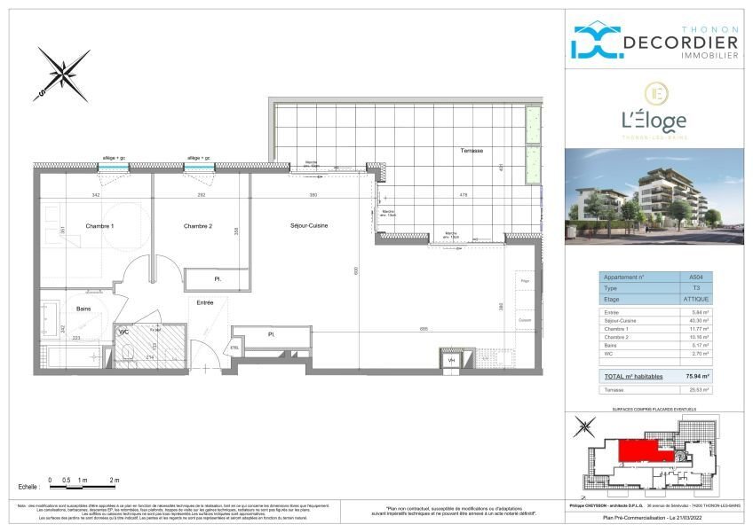 Apartment in Cités, Thonon-les-Bains, France 2 - 15405308