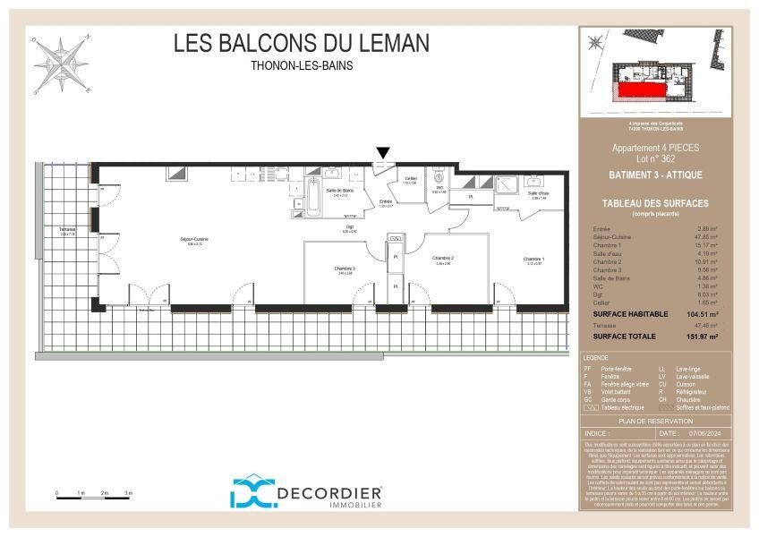 Apartment in Cités, Thonon-les-Bains, France 2 - 15405114