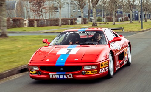1995 Ferrari F355 rwd in Le mans, France 1