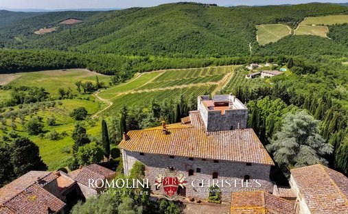 Chateau  en Toscana, Italia 1