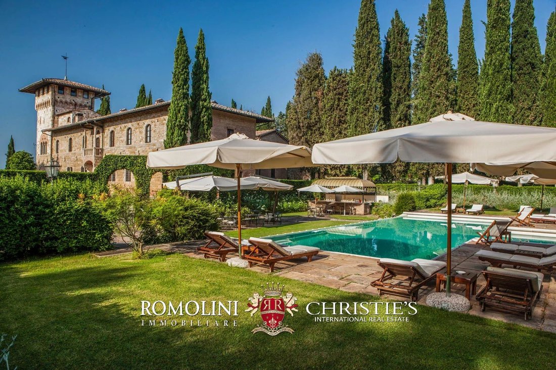 Villa en San Gimignano, Toscana, Italia 2 - 11181711