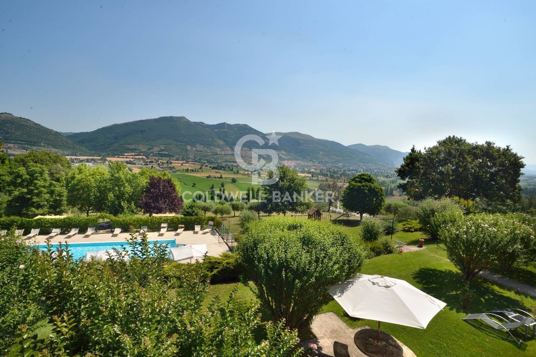 Whispers of Umbria: A Timeless 1800s Stone Borgo with Olive Groves & Golden Light
