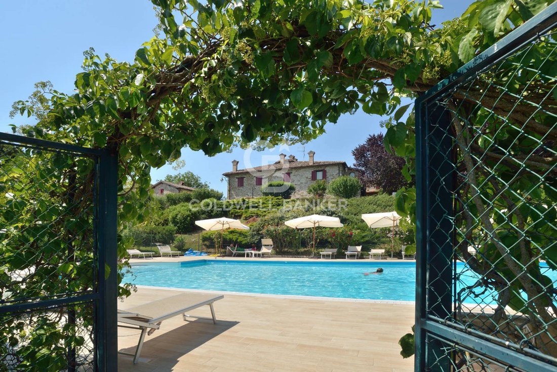 Whispers of Umbria: A Timeless 1800s Stone Borgo with Olive Groves & Golden Light