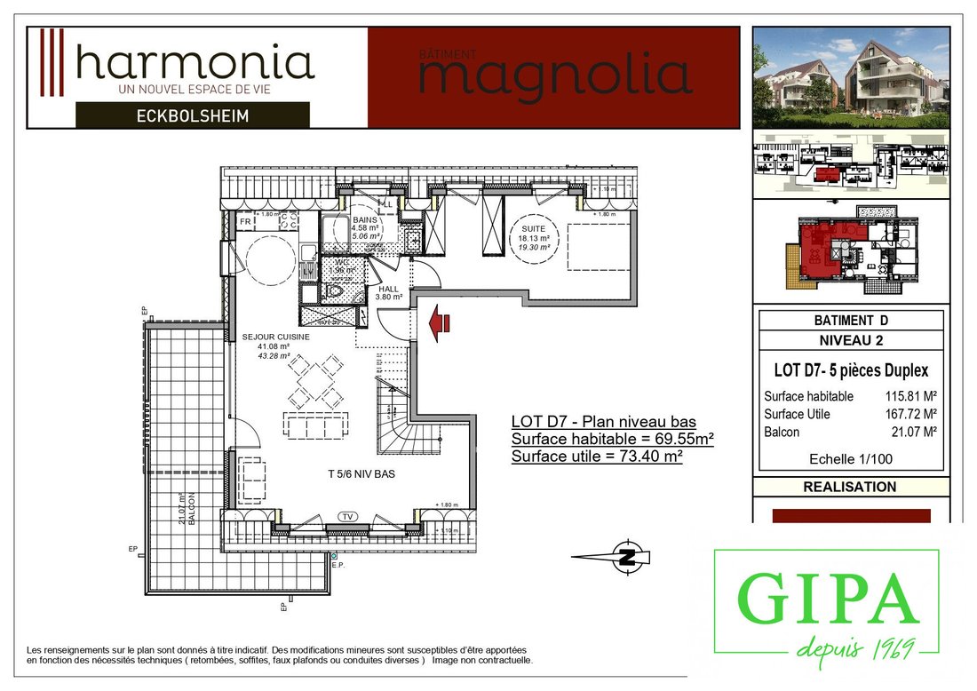 Apartment in Sud, Eckbolsheim, France 1 - 12843907