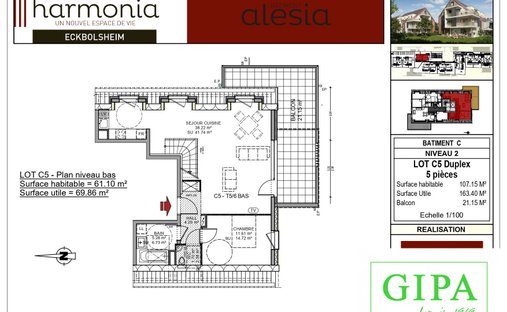 Apartamento en Sud, Eckbolsheim, Francia 1