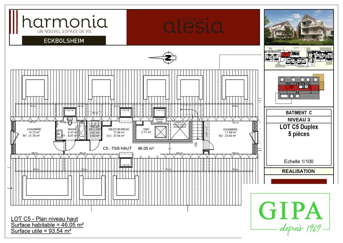 Apartment in Sud, Eckbolsheim, France 2 - 12843818