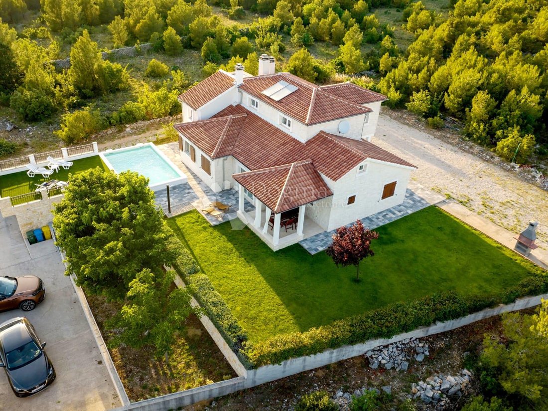 Maison à Dubrava kod Šibenika, Comitat de Šibenik-Knin, Croatie 2 - 13835814