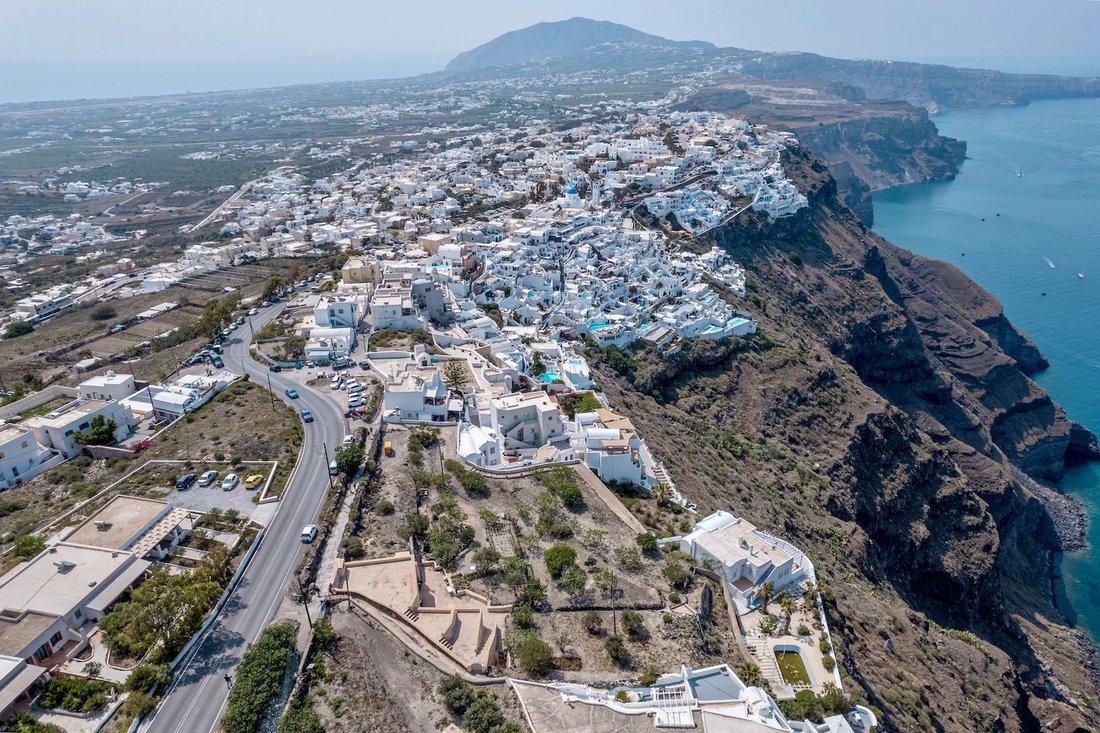 Land in Thira, Aegean, Greece 3 - 10613453