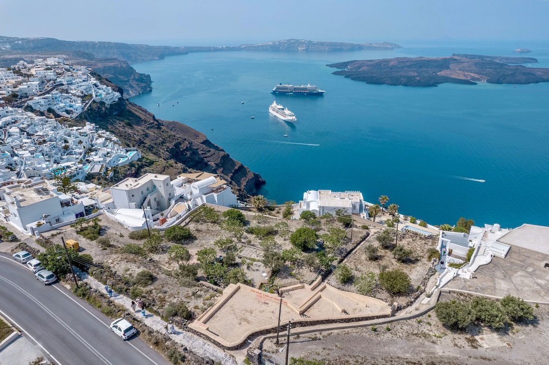 Land in Thira, Aegean, Greece 2 - 10613453