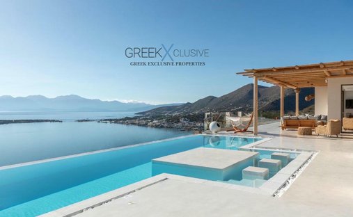 Villa a Community of Elounta, Agios Nikolaos Municipal Unit, Grecia 1