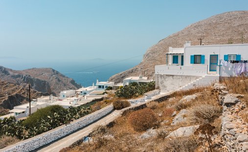 Land in Amorgos, Aegean, Greece 1
