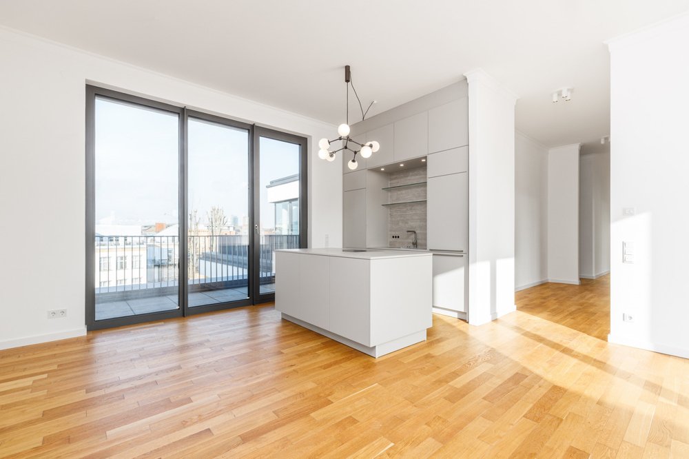 Image showcasing Upscale 4 Room Penthouse With Two Terraces Close To In Berlin, Berlin ...