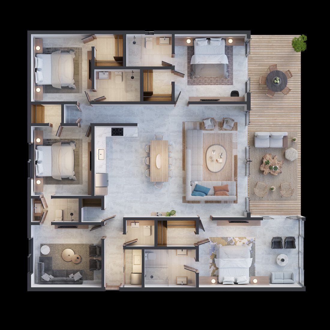 appartement à Cabarete, Puerto Plata, République dominicaine 5 - 15430499